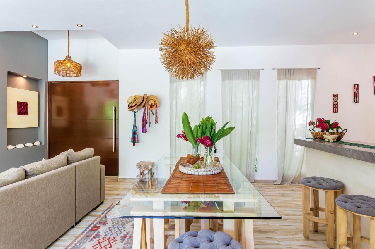 Chic & Mexican Villa, A True Oasis Pool, Security Tulum Exterior photo